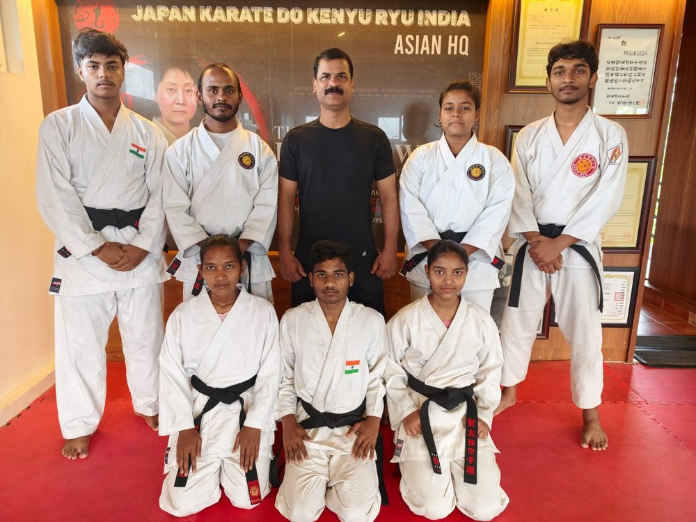 Students training at JKRKDA