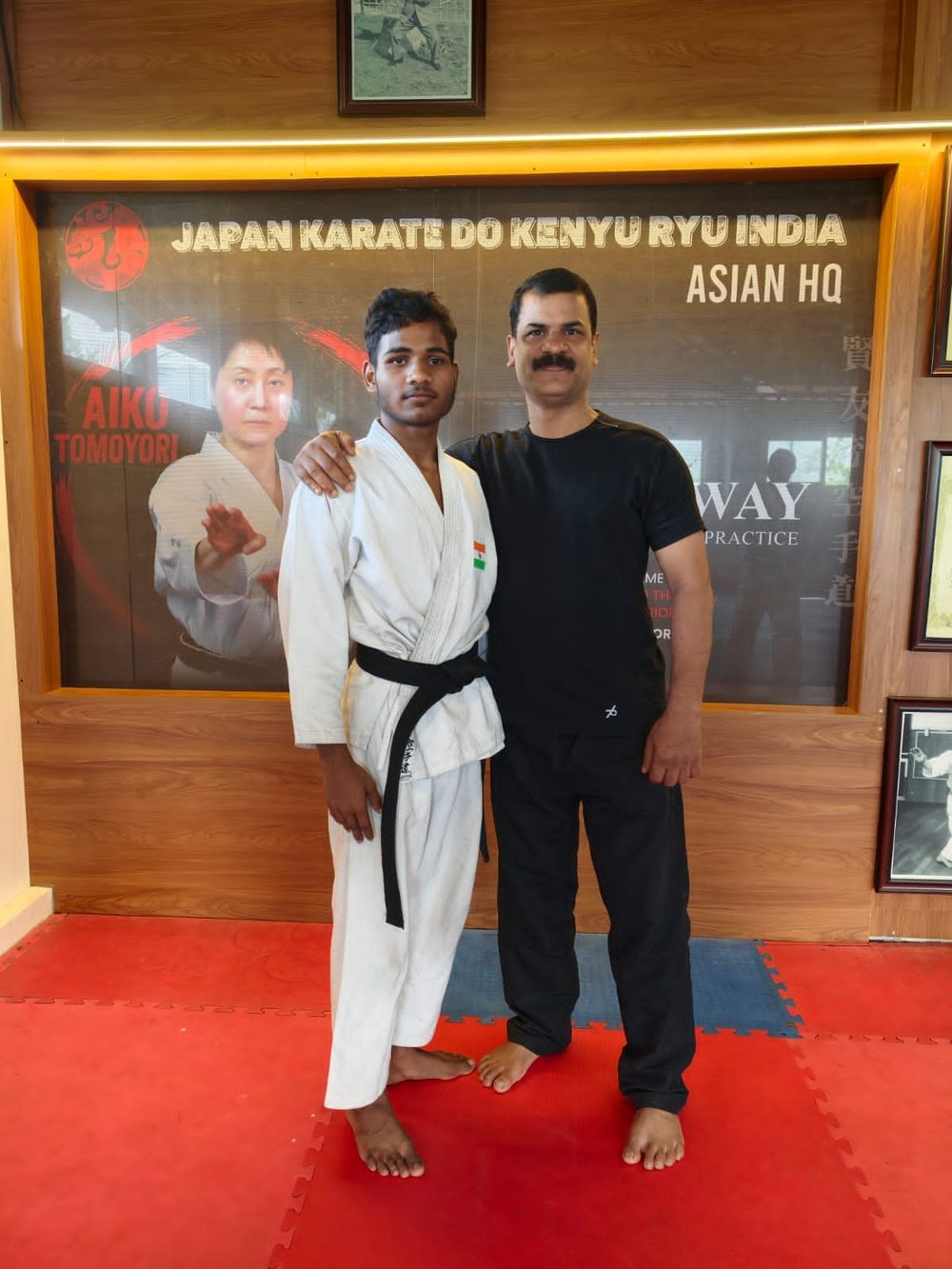 Karate belt examination