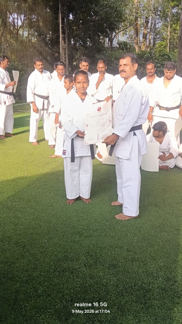 Kata practice session