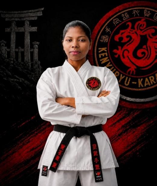 Sensei Fulmuni Kisku, 1st Dan Black Belt