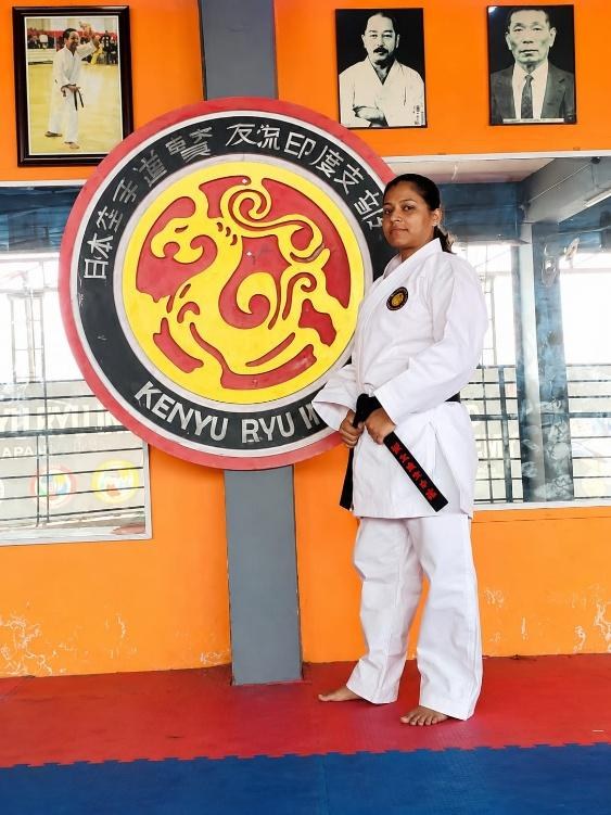 Sensei Sujata Roy, 1st Dan Black Belt